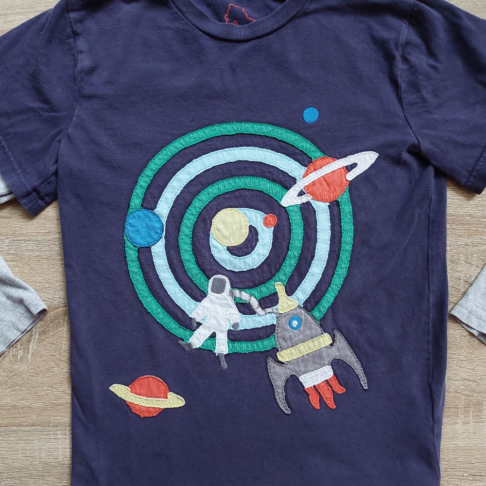 Mini Boden space tee 9-10 years - Picture 3 of 15